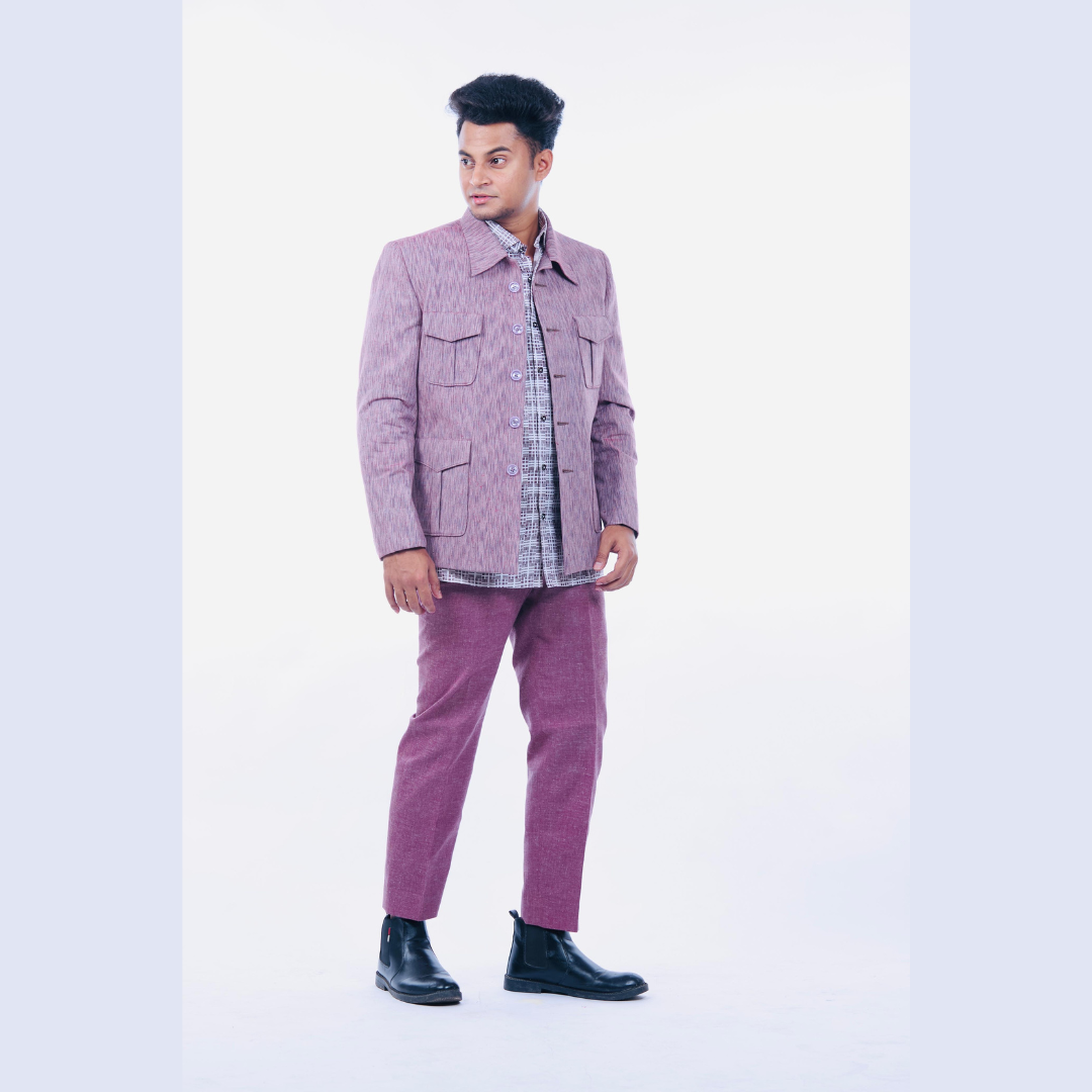 Man's Blazer with 4 pockets