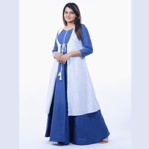 Anarkali with Jacket