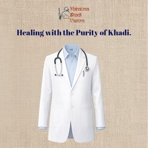 The Classic Pure Khadi Doctor's Lab Coat