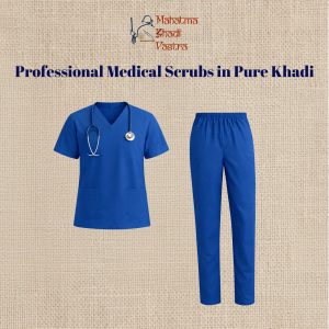 The Professional Medical Scrubs – Classic Blue