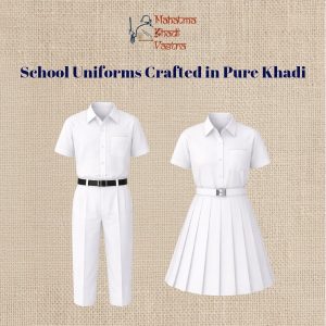 The Pure Khadi White School Uniform Collection