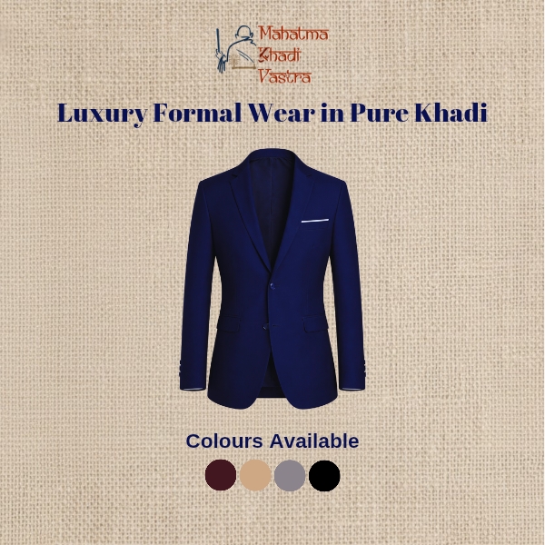 The Pure Khadi Luxury Formal Blazer
